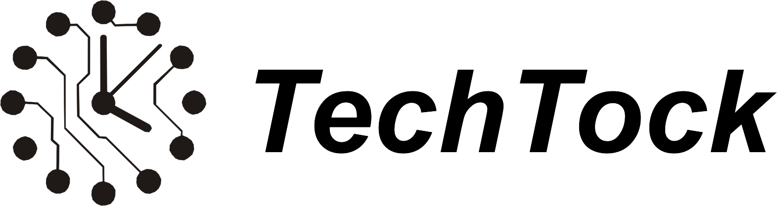 TechTock Trademark mono transparent